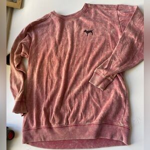 Vs pink crew neck pinkish red